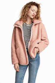 When you do your h&m usa online shopping, just have it delivered to this given usgobuy address. Pile Jacket Powder Pink Women H M Us Womens Winter Fashion Outfits Winter Fashion Outfits Online Womens Clothing