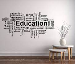 Buy Education Word Cloud Wall Decal