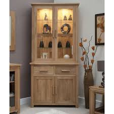 Living Room Display Cabinets Oak