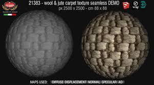 wool jute carpet texture seamless 21383