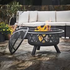 Outdoor Wood Burning Fire Pit