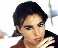 young monica bellucci in the 1980s