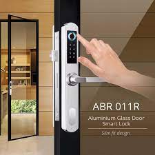Aluminium Frame Glass Door Smart Lock