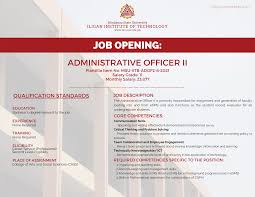 administrative officer ii