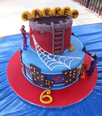 Looking for a unique and super cool take on the old spiderman theme? 6th Birthday Cake For A Boy Page 1 Line 17qq Com