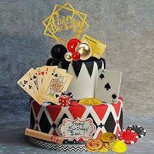 Poker Birthday Cake Poker Cake Cake Birthday Party Cake gambar png