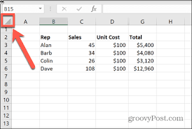 how to unhide all columns in excel