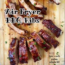 easy air fryer bbq ribs video fit