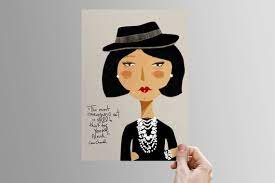 Buy Nursery Art Print Coco Chanel