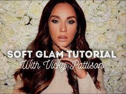 soft glam makeup tutorial with vicky