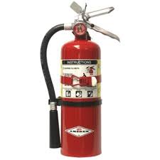 Dry Chemical Abc Fire Extinguisher 5 Lbs Ul Rating 3a 40b C
