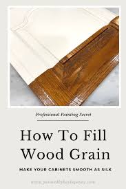 Learn How To Use Wood Grain Filler