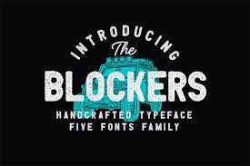 30 of the best block letter fonts