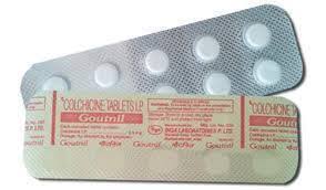 Authorized generic colchicine 0.6 mg capsules is a medicine used to help prevent gout flares in adults. Buy Goutnil 0 5 Mg Tablet Colchicine New Pharmaoffshore