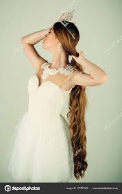 haircare and prom queen stock photo by