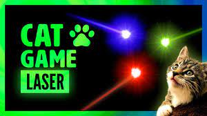 laser game for cat to play on screen
