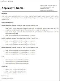 Blank Cv Template Download Resume Template Info