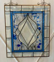 Stained Glass Window Panel Simple Royal