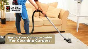 compete guide for cleaning carpets