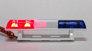 Rc Police Led Light Bar Red Blue Great Hobbies Youtube