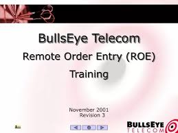 Ppt Bullseye Telecom Powerpoint