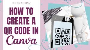 how to generate a qr code in canva for