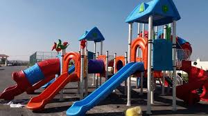 Syria Kids Outdoor Playground Equipment