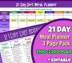 21 Day Fix Meal Plan Sample Menus For 1200 1499 1500 1799