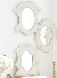 Chic Distressed Wall Mirror Collection