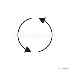 Circular Arrow Circle Arrow Icon Rotation Restart Twist