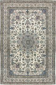 vine persian fine wool silk nain rug