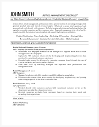 Retail Management Resume Examples     Resume Examples creative editor cover letter
