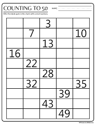 100 Chart Printable Worksheets For Counting Skip Counting
