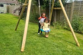 We Reviewed A Children S Swing Set For