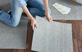 how to glue down carpet tiles