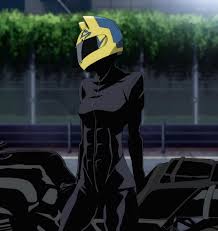 The cat ear helmet upgrade is a flexible rubber addition that is attached with 3m tape. Helmet Anime Yellow Motorcycle Helmet