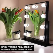 makeup mirror light with 9 led bulbs
