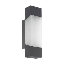 gorzano anthracite led outdoor wall