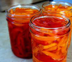 refrigerator pickled bell peppers