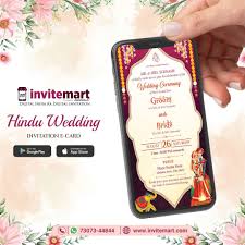 hindu wedding card at best in sas