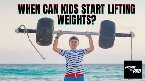 when can kids start lifting weights