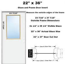 Diy Interior Wood Door Insert Glass And