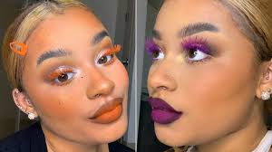 matching lashes to colorful lipstick