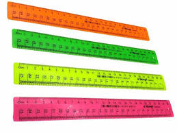 Lineāls 25cm(oran.,rozā,zaļš,dzelt.) - FREKO