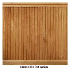 Groove Wainscot Wood Paneling Kit