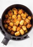 Are air fried tater tots healthy?