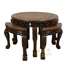 Antique Chinese Rosewood Burl Wood Top