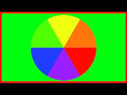 the colour wheel blue red yellow