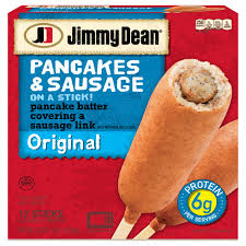 jimmy dean pancakes sausage on a