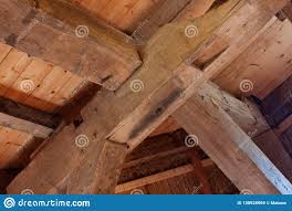 old timber frame stock image image of